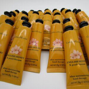 ENGLISH HONEY & PEACH BLOSSOM Original Crabtree & Evelyn Hand Therapy LOT of 25